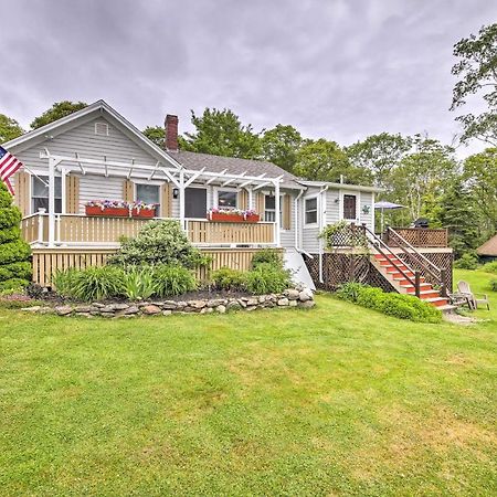 Charming East Boothbay Cottage With Large Yard! Bagian luar foto